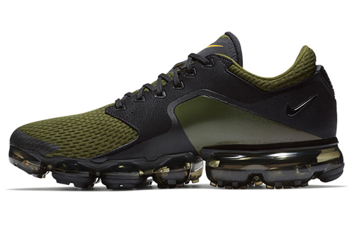 Кроссовки Nike VaporMax CS (черно-зеленые)