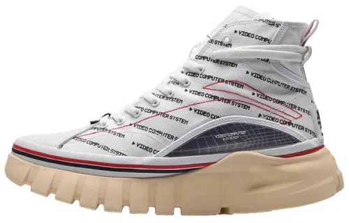 Li Ning Cushioning Abrasion Resistant Coverage High top Casual Shoes Men's