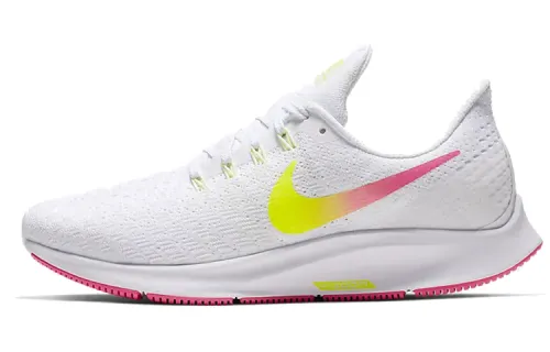 Nike Air Zoom Pegasus 35 'White Neon Pink Yellow' Women's