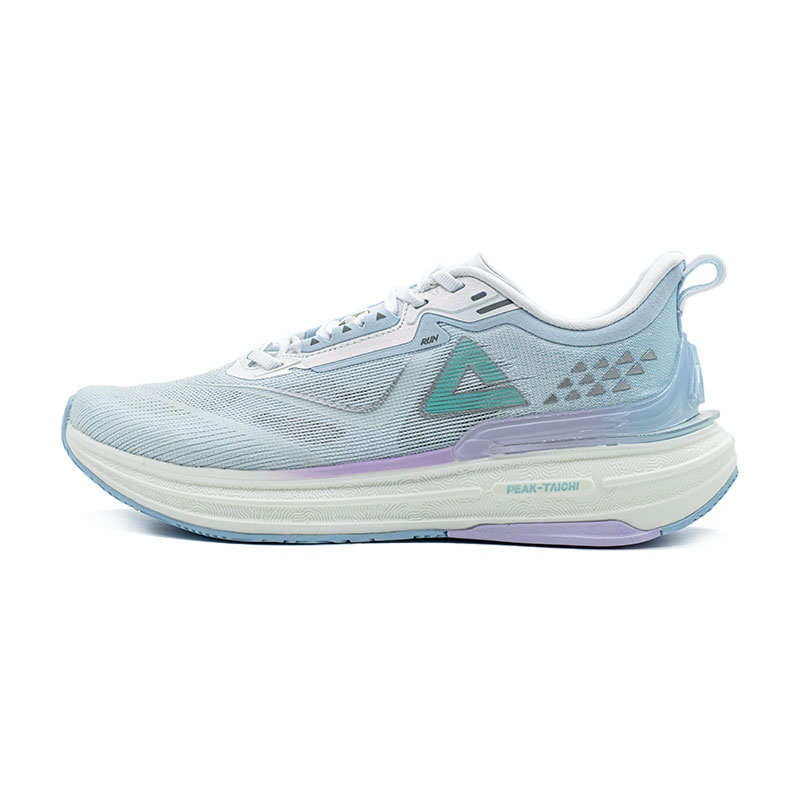 PEAK Cushioning Abrasion Resistant Breathable Low top Casual Running Shoes Women’s Blue Purple