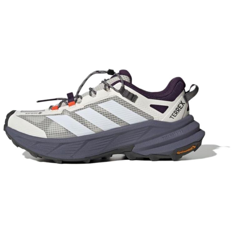 Adidas Terrex Free Hiker PU, Textile Casual Running Shoes Unisex White Purple