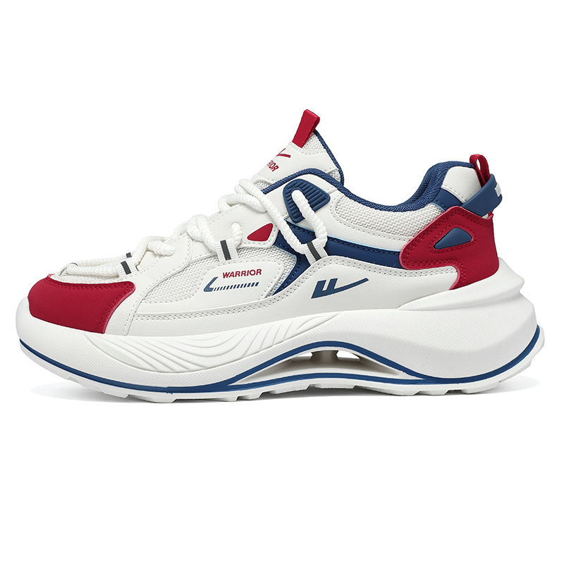 Warrior Abrasion Resistant Lightweight Height Increasing Low top Casual Running Shoes Men’s