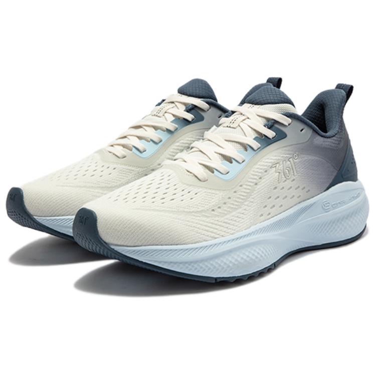 361° Cushioning Abrasion Resistant Breathable Low top Casual Running Shoes Men’s Gray Blue