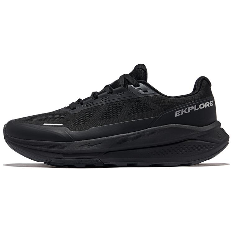 Erke Wild 1.5 Slip Resistant Abrasion Resistant Support Low top Running Shoes Men’s Jet Black