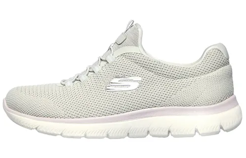 Skechers Summits Cushioning, Wear Resistant Low top Running Shoes Women's Gray White