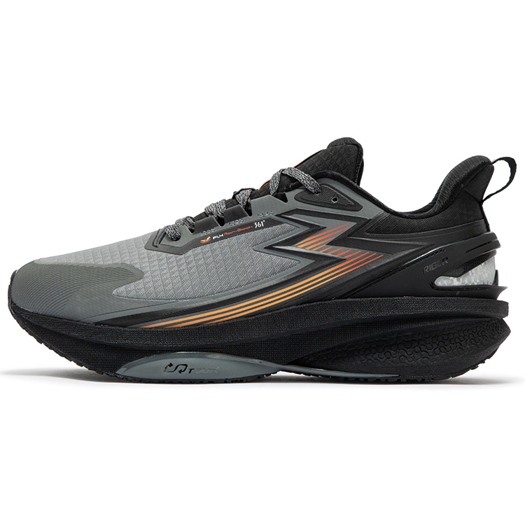 361° Rain Screen 8.0 Wear resistant And Lightweight Low top Running Shoes Men’s Graphite Black