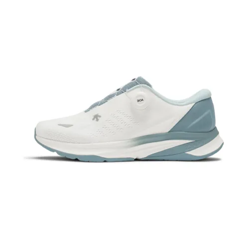 DESCENTE RUNNING Low top Sports Running Shoes Women's White Cyan