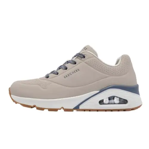 Skechers Abrasion Resistant Breathable Balance Impact Resistant Low top Casual Shoes Women's Blue