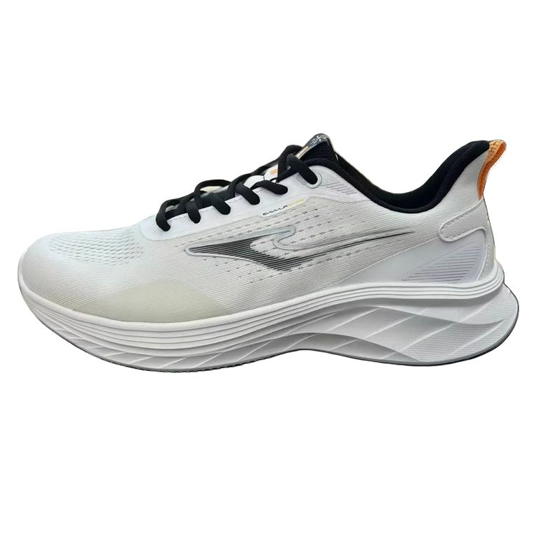 Erke Cushioning, Wear Resistant Low top Running Shoes Men’s Microcrystal White