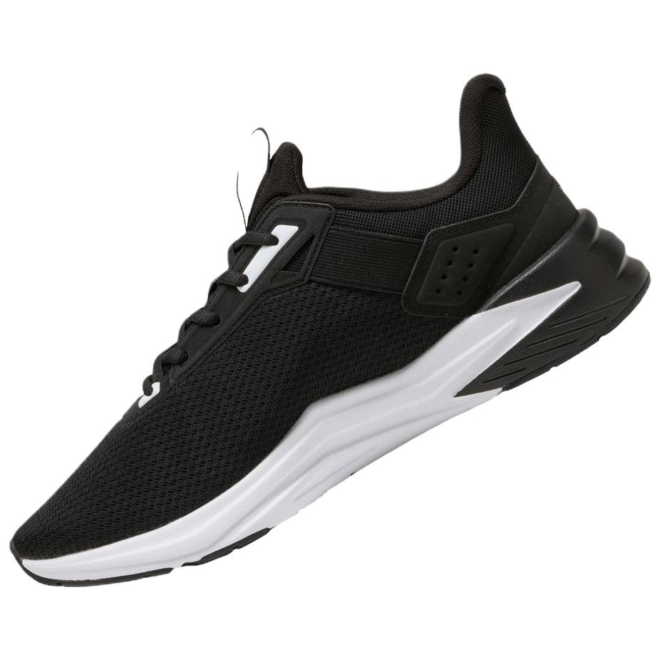 PUMA FTR Wave Abrasion Resistant, Breathable, Lightweight Low top Casual Running Shoes Men’s Black