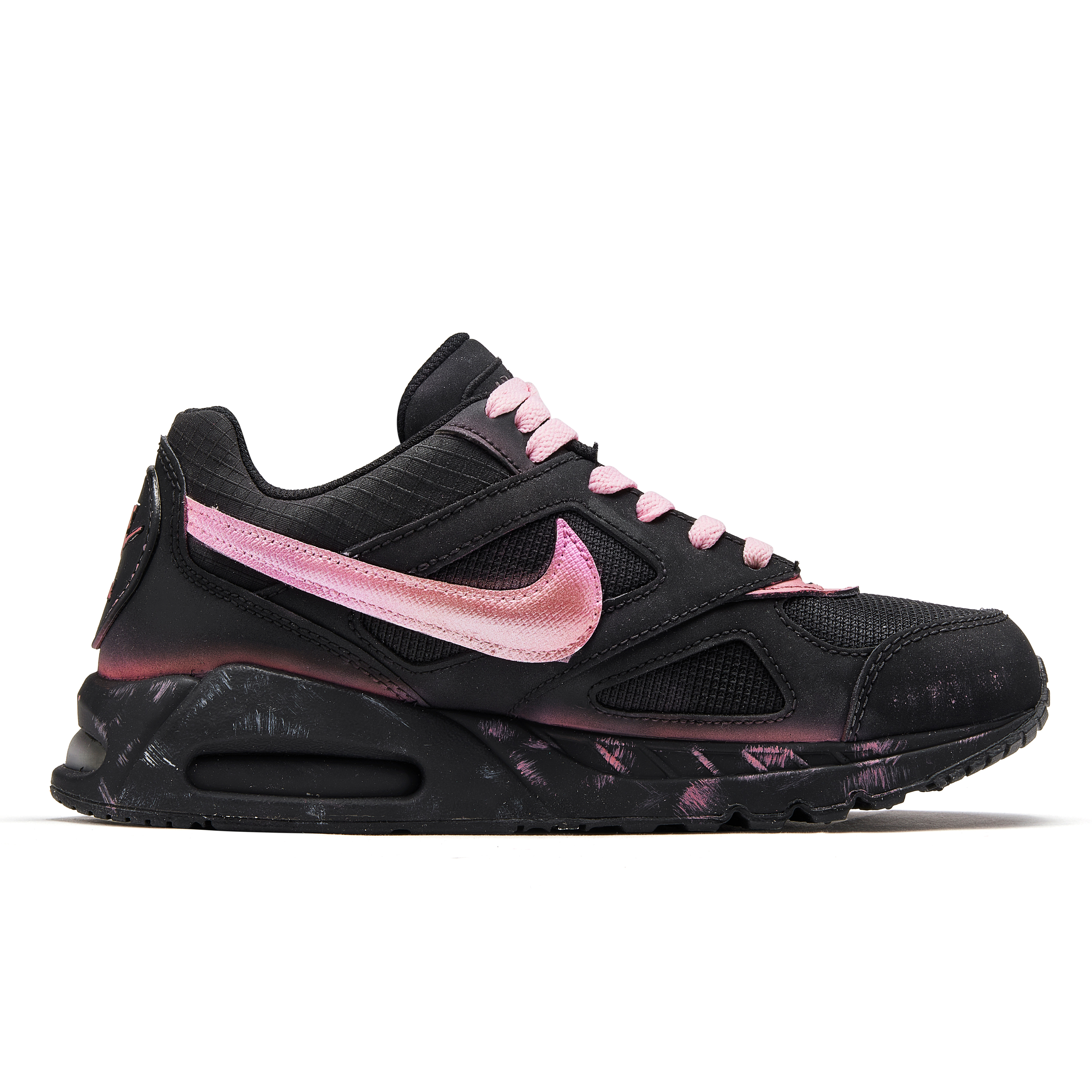 Nike Air Max Ivo Slip Resistant Slip Resistant Low top Running Shoes Women’s Black Pink