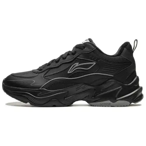 Li Ning LN DEFENDER Fleece Lined Thermal Fashion Versatile Soft, Lightweight Slip Resistant Rebound Cushioning Low top