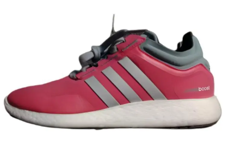 Adidas Rocket Boost Slip Resistant Slip Resistant Abrasion Resistant Low top Running Shoes Women's Red