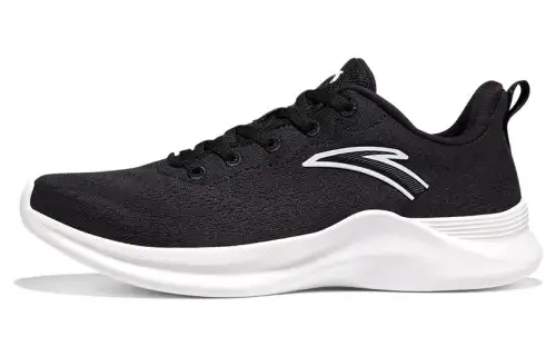 Anta Slip Resistant Low top Running Shoes Women's Black Gray