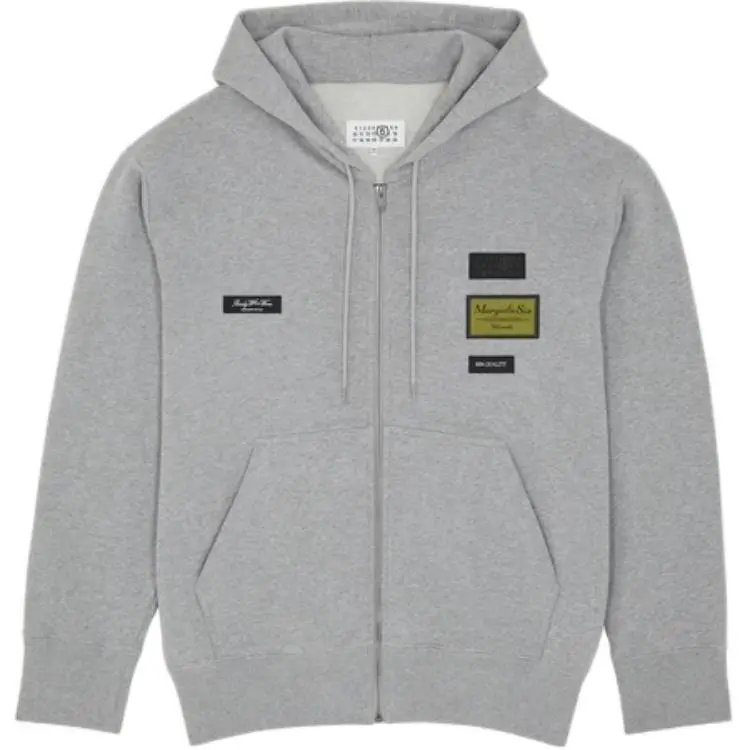MM6 Maison Margiela Drawstring Patch Hoodie