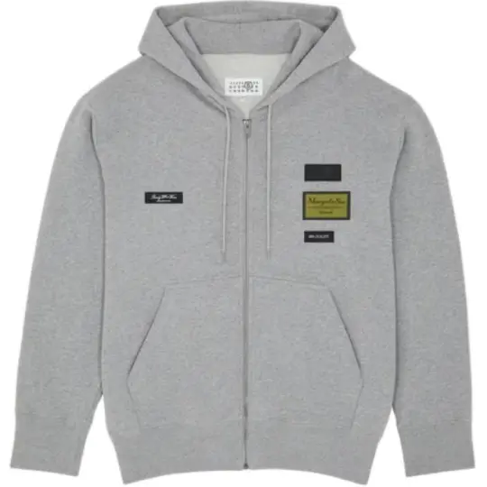 MM6 Maison Margiela Drawstring Patch Hoodie