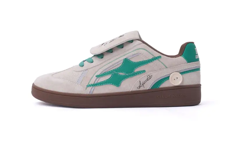 KILLWINNER Noah's Ark Slip Resistant Abrasion Resistant Low top Skateboard Shoes Unisex Green