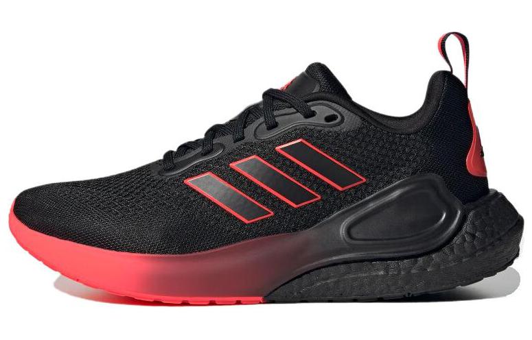 Кроссовки adidas Alphalava boost (черно-красный)