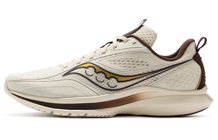 Кроссовки Saucony Kinvara 13 (бежево-коричневые)