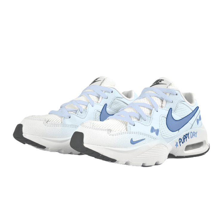 Nike Air Max Fusion Leather Low top Running Shoes Women’s White
