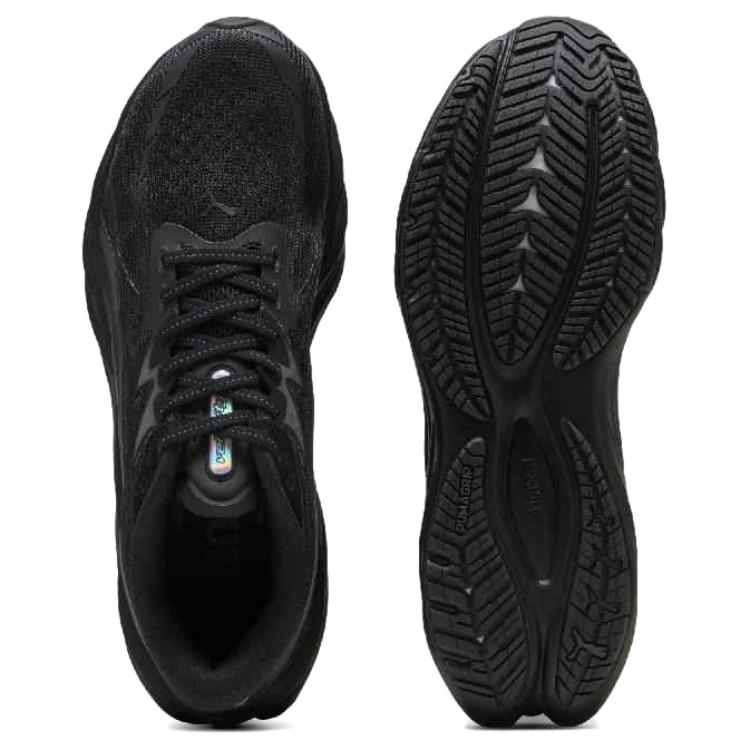 PUMA Velocity NITRO 4 Cushioning Abrasion Resistant Low top Running Shoes Men’s Black