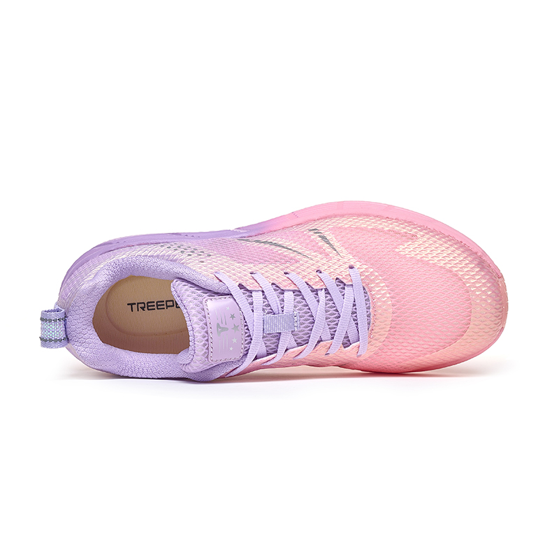TREEPERI Running Shoes Unisex Low Top Grape Purple