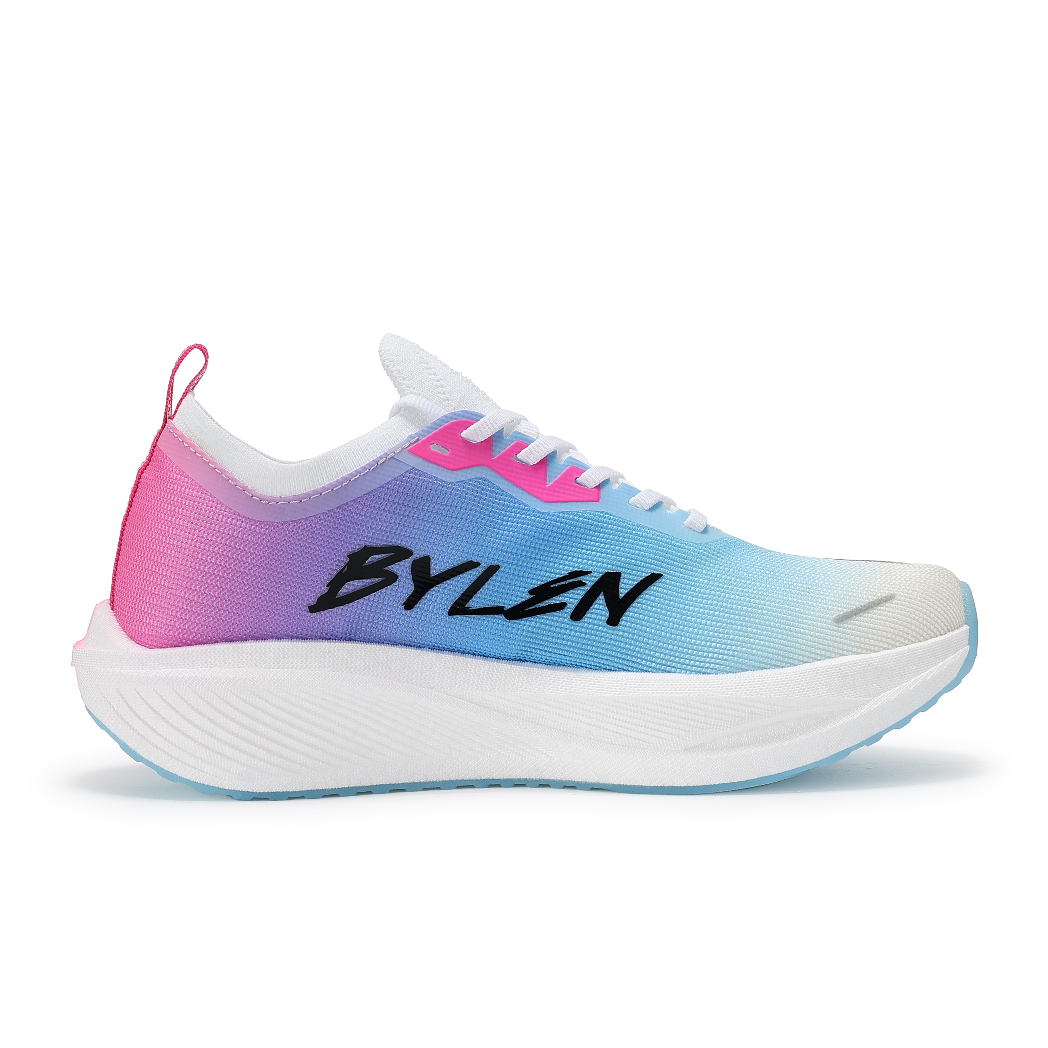 BYLEN Cushioning Slip Resistant Abrasion Resistant Low top Running Shoes Unisex Mismatched Color Dreamer