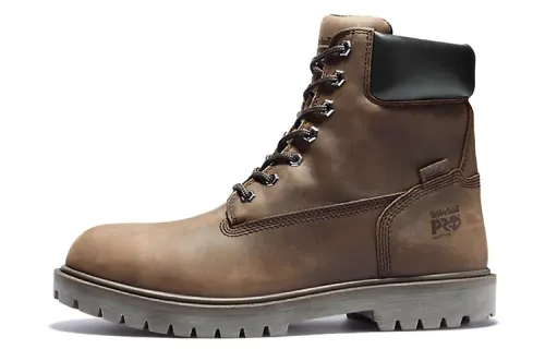 Timberland PRO® ICON Leather Abrasion Resistant Short Outdoor Boots Dark Brown