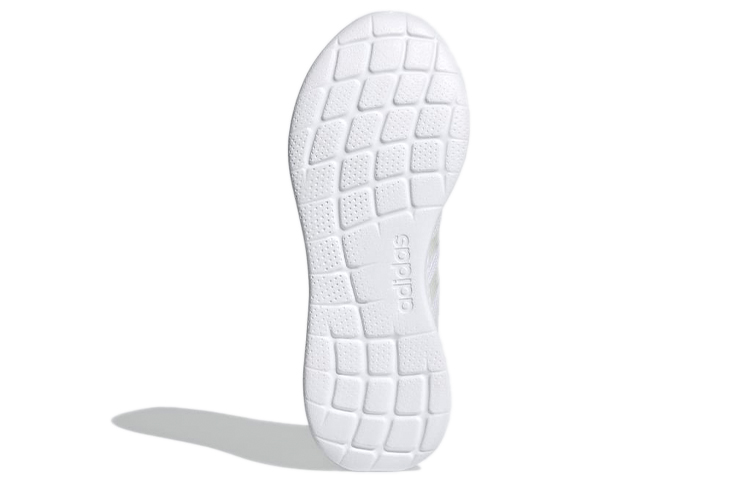 Женские кроссовки adidas neo Puremotion 2.0 (бело-серые) — Белый / серый / красный — фото 6