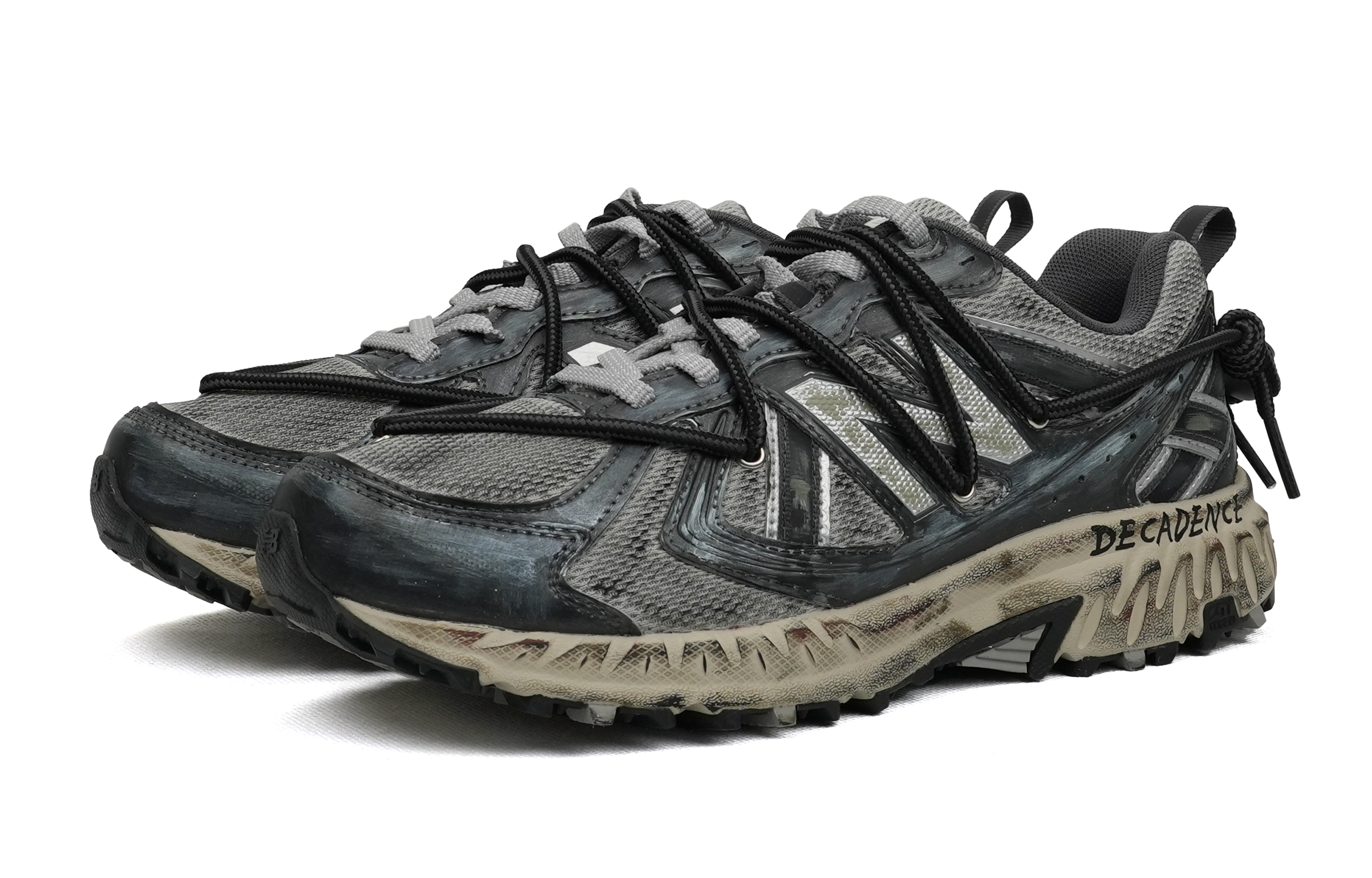 New Balance NB 410 Slip Resistant Abrasion Resistant Low top Running Shoes Unisex Silver