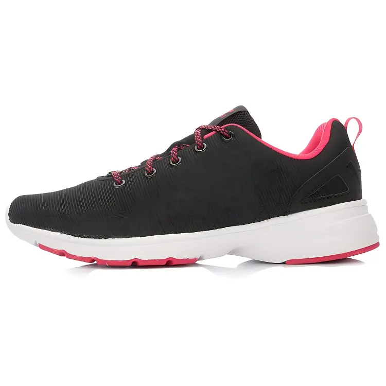Li Ning Running Shoes Women's Low Top Black/Red