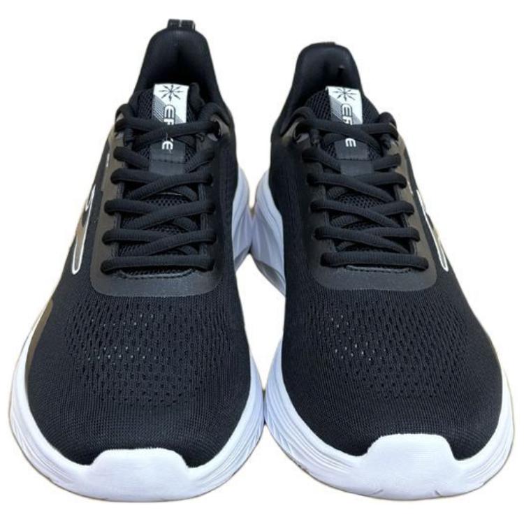 Erke Cushioning, Wear Resistant Low top Running Shoes Men’s Jet Black