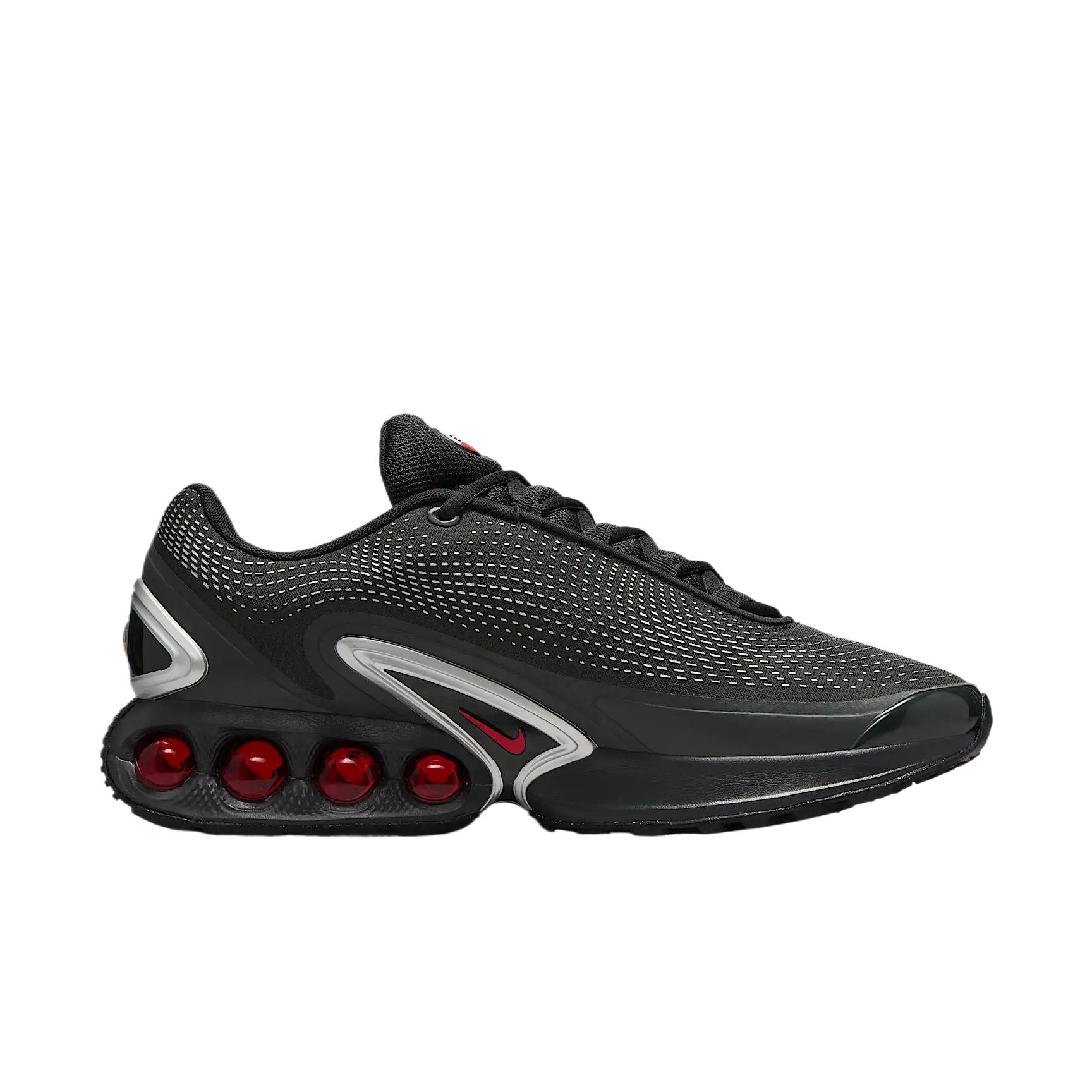 Nike Air Max Dn Black Metallic Silver Red