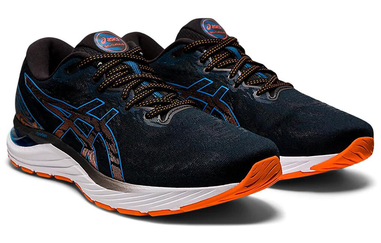 Мужские кроссовки ASICS Gel-Cumulus 23 (черно-синие) — фото 3