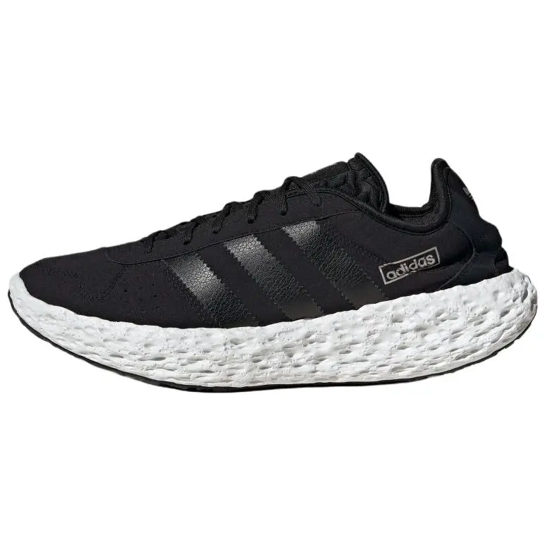 Adidas Originals Zponge Comfortable And Lightweight Low top Casual Running Shoes Unisex Black