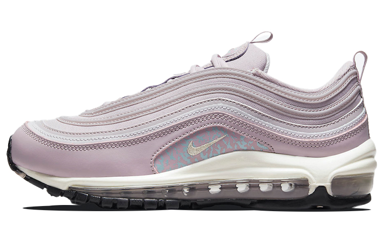 Nike Air Max 97 Retro Breathable Low Top Casual Running Shoes Women's Dirty Powder