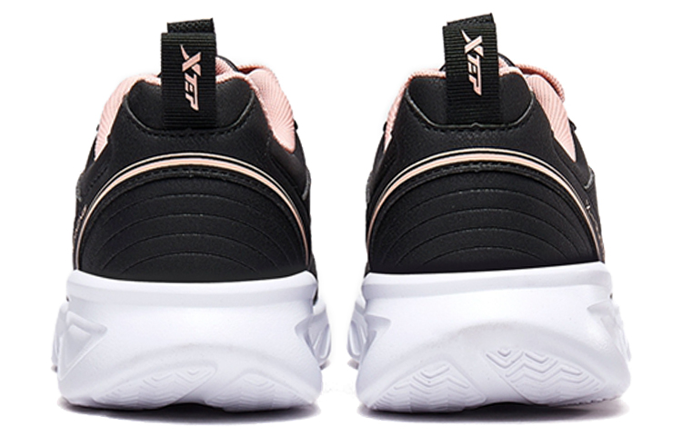 XTEP Low top Running Shoes Women’s Black Pink Red
