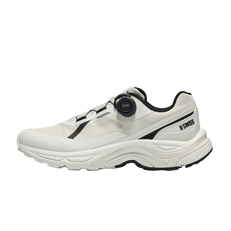 K·SWISS Textile, Synthetic Leather Low top Running Shoes Men’s Ecru