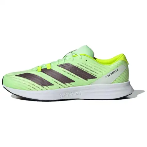 Adidas Adizero RC 5 Fabric Low top Casual Training Racing Running Shoes Unisex Green Yellow