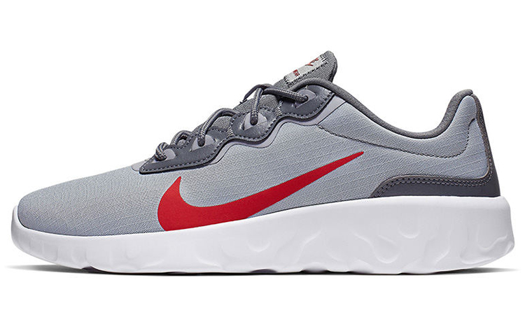 Кроссовки Nike Explore Strada (серо-красные)