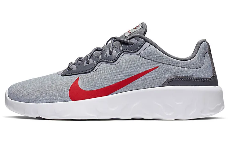 Nike Explore Strada Gunsmoke 'Grey Red'