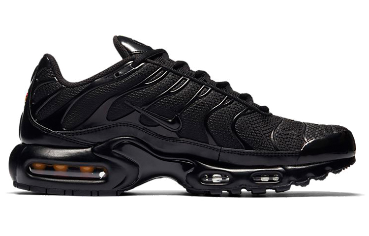 air max plus premium black