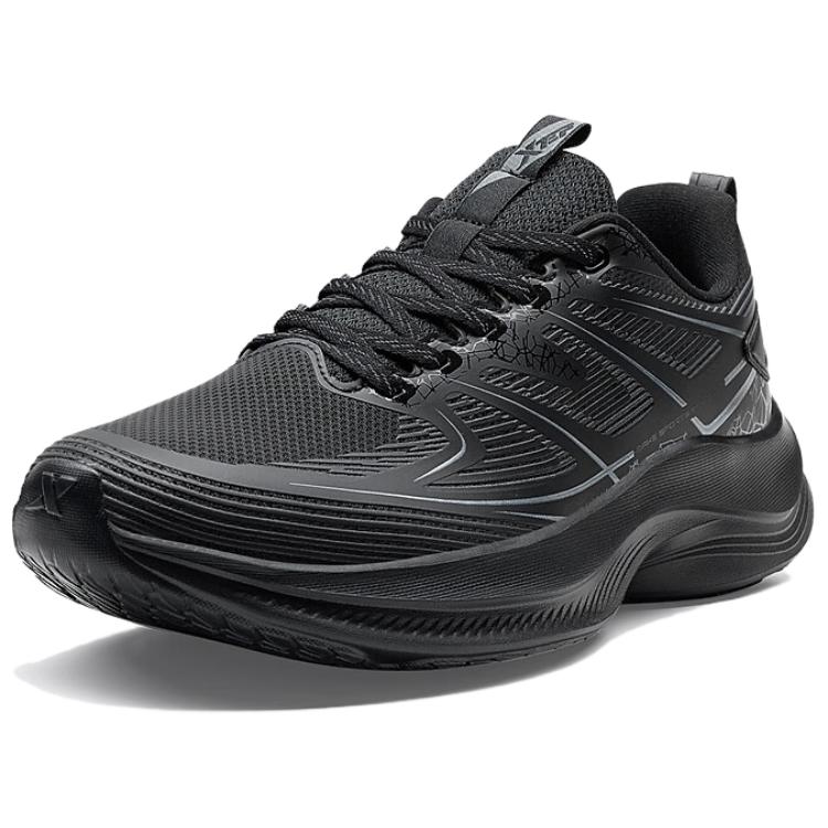XTEP Abrasion Resistant Coverage Low top Casual Running Shoes Women’s Black Gray
