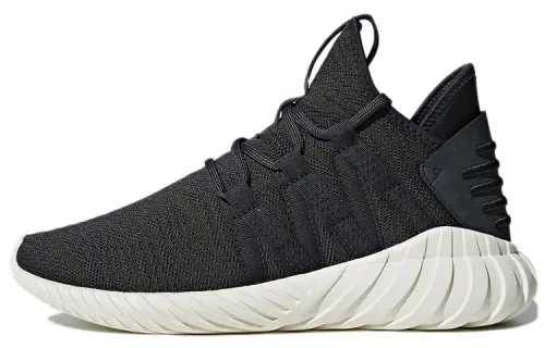 Adidas Originals Tubular Abrasion Resistant Mid top Casual Shoes Women's Carbon Black