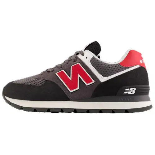 574 New Balance Rugged 'Black Red'