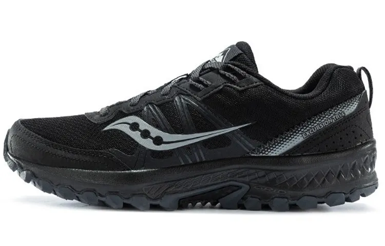 Saucony Excursion Running Shoes Women's Low Top Charcoal Black