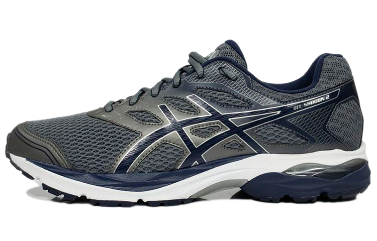 Asics Gel Shogun 2 Comfortable Breathable Low top Running Shoes Men's Dark Gray