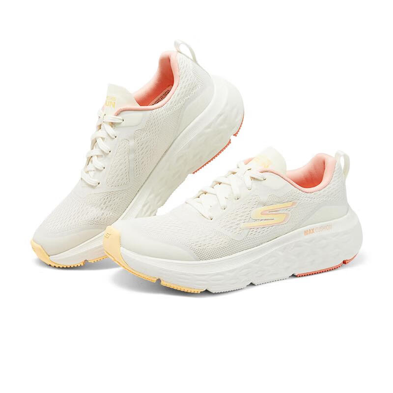 Skechers Women’s GO Low top Running Shoes Women’s Light Yellow Pink