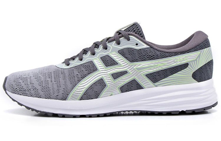 Asics Taikai Comfortable Abrasion Resistant Low top Running Shoes Men's Gray Green