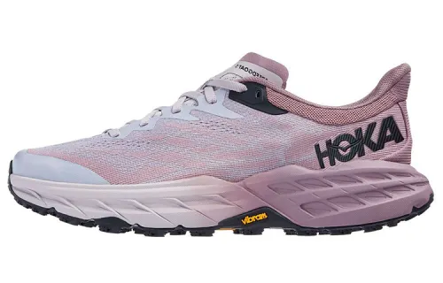 HOKA ONE ONE Speedgoat 5 Running Shoes Women's Low Top Purple Black
